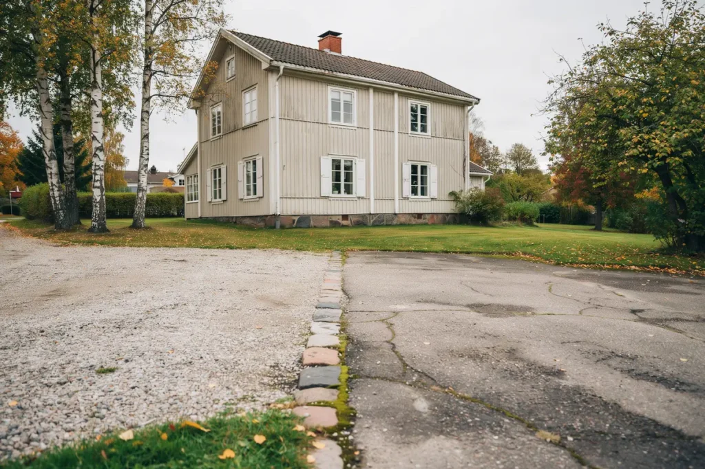 grus eller asfalt p uppfarten s v ljer du r tt l sning f r tomt budget och underh ll